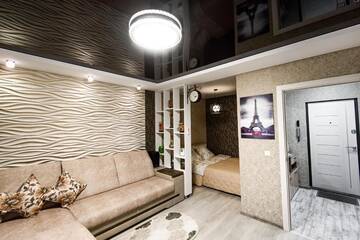 Фото номера Апартаменты Апартаменты Apartment on Kozlova 1A/1 г. Солигорск 54