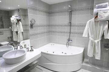 Фото номера Люкс с кроватью размера &quot;king-size&quot; и джакузи Отель Hotel Alesya г. Солигорск 6