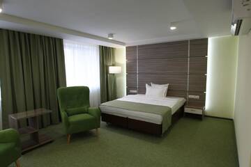 Фото номера Стандартный одноместный номер Отель Hotel Alesya г. Солигорск 5