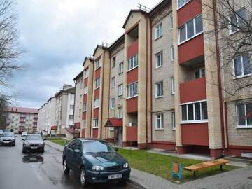 Фото номера Апартаменты с 1 спальней Апартаменты PaulMarie Apartments on Zaslonova 4 г. Солигорск 13