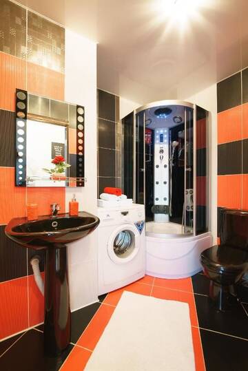 Фото номера Апартаменты с 1 спальней Апартаменты PaulMarie Apartments on Zaslonova 4 г. Солигорск 9